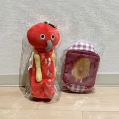 【セット】 パンどろぼう B賞 りんご C賞 ポーチ ブロッコリーくじ