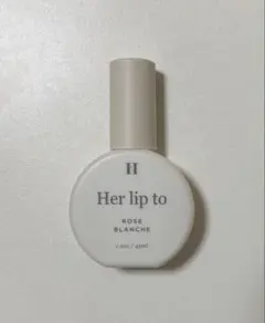 Her lip to ボディミスト ROSE BLANCHE