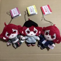 重音テト　ぬいぐるみマスコット vol.2　全3種セット