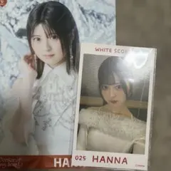WHITE SCORPION HANNA チェキ ホワスピ - メルカリ