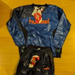 即完】hummel ジェフユナイテッド千葉 ピステ 水色 ウィンドブレーカー