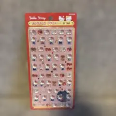 【新品】ハローキティ　ボンボンドロップシールミニ　赤　サンリオ