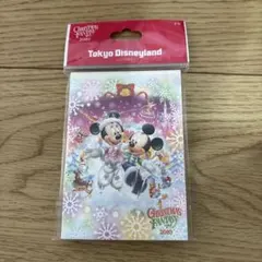 東京ディズニーリゾート　2010年クリスマスグッズ　メモ帳
