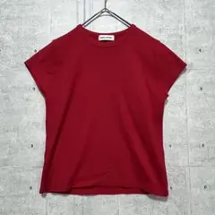 u226 EMMEL REFINES コットン 半袖Tシャツ シンプル きれいめのサムネイル