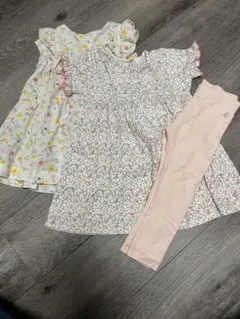 美品プチバトーワンピース2着セットおまけあり