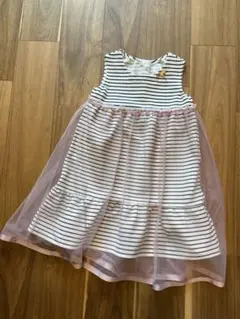 【美品】130 ノースリーブワンピース