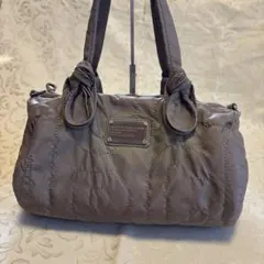 MARC BY MARC JACOBS ボストンバッグ グレージュ ハンドバッグ