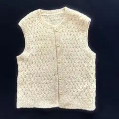 ニットベスト ウール