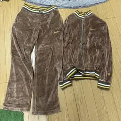 激レア　90s BILLABONG ベロア セットアップ ブラウン Mのサムネイル
