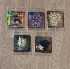 ドラゴンボール 超戦士シール ウエハース 超10-01 少年編 10AR 等5枚