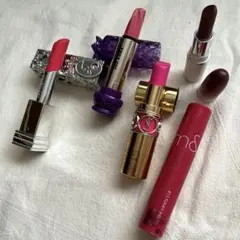 YSL ANNA SUI rom&nd JILL STUART mac リップ