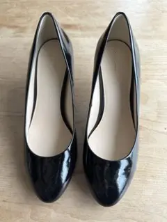 COLE HAAN ウォータープルーフ　パテントヒールパンプス