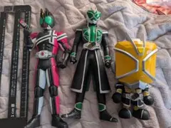 【26cm】　仮面ライダーウィザードDXデフォルメソフビフィギュア　ディケイド