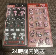 グルーミー　GLOOMY パフポップシール　正規品 ブラック レッド 2点セット