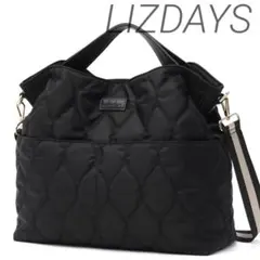 LIZDAYS ショルダーバッグ ハンドバッグ 大容量 2way トートバッグ
