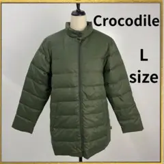 グリーン ダウンジャケット