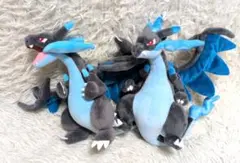 ポケットモンスター　メガリザードンX ぬいぐるみセット