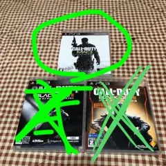 COD 三点セット ps3 bo2、bo3、mw3