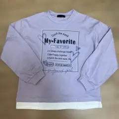 【新品】しまむら　裏起毛トレーナー　150