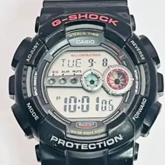 【稼働品】G-SHOCK GD-100 ブラック デジタル ビッグケース 腕時計
