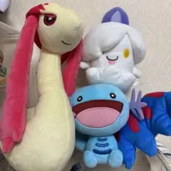 ポケモン ぬいぐるみ ミロカロス ウパー ヒトモシ 3体セット