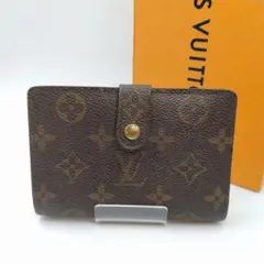 ルイヴィトン　モノグラム　ポルトフォイユ　ヴィエノワ　がま口　財布