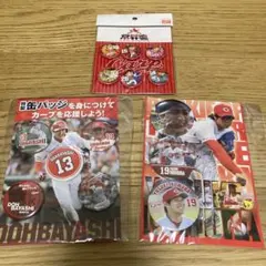 【未開封】広島東洋カープ✴︎特製缶バッジ３セットのサムネイル