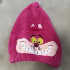 チェシャ猫デザイン ヘアドライタオル