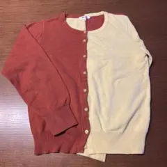 ビーミングバイビームス バイカラーカーディガン　140センチ