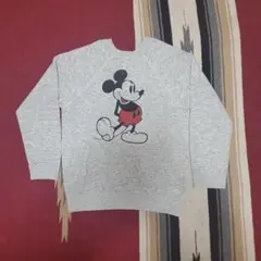 美品 70s～80s USA製 ミッキーマウス スウェット トレーナー