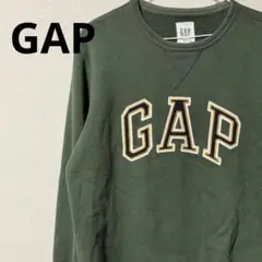 00s old GAP グリーン クルーネック トレーナー