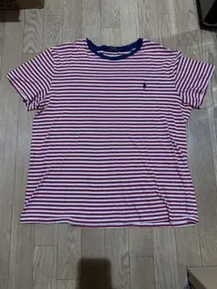 Polo Ralph Lauren ボーダーTシャツ レッド L