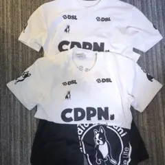 クラウディオパンディアーニ　ジャンキー　Tシャツ Sサイズ　白色　　ドライ　速乾