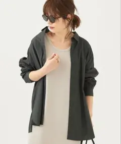 plage 亜麻mix wash シャツのサムネイル