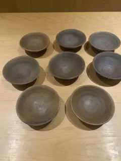 備前焼 三つ足8皿 - メルカリ