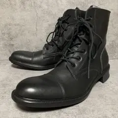 新品　アルフレッドバニスター　レースアップブーツ　サイドジップ　黒　2560のサムネイル