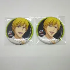 黒子のバスケ 黒バスストア 10周年 缶バッジ 黄瀬涼太