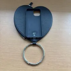 ajew iPhone15ケース ハート型 チェーンなし