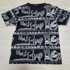 グラフィックプリント 黒 Tシャツ