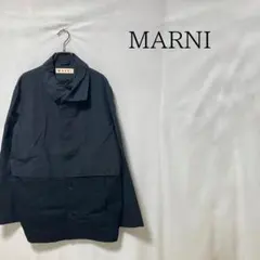 MARNI 異素材切り替え　コクーンシルエット　コートのサムネイル