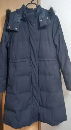 【匿名配送】ビームスハート＊ダウン＆フェザーコート（ネイビー）