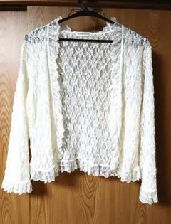 美品　レース　ボレロ　フォーマル　演奏会　発表会　結婚式