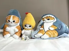 さめにゃんBIGぬいぐるみ えびにゃんぬいぐるみS もちもちクッション その他