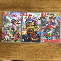 マリオゲーム3点セット カセット付き