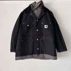 ゆ*ち様 sacai Carhartt WIP Washed Duck Hood - メルカリ