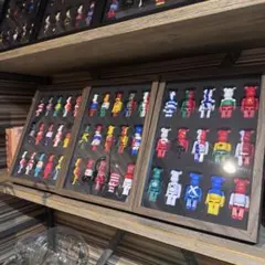 ベアブリックコレクションケース 黒 大小4個セット(大3小1) - メルカリ