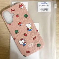 ファミリア＆ハローキティコラボ iPhone17 Pro ケースグレージュ