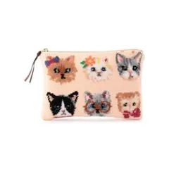ラブラリープリティーキャッツ フラットポーチ L/LCT-213095 - メルカリ