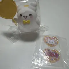 산리오 エンジョイアイドル シークレットクリップ付きマスコットはなまるおばけ