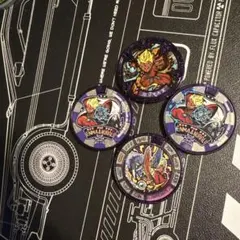 あ*能様 妖怪メダル　エンマ大王　エンマ&ヌラリ　エンマ&カイラ